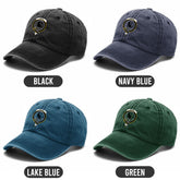 McKie Crest Washed Classic Cap